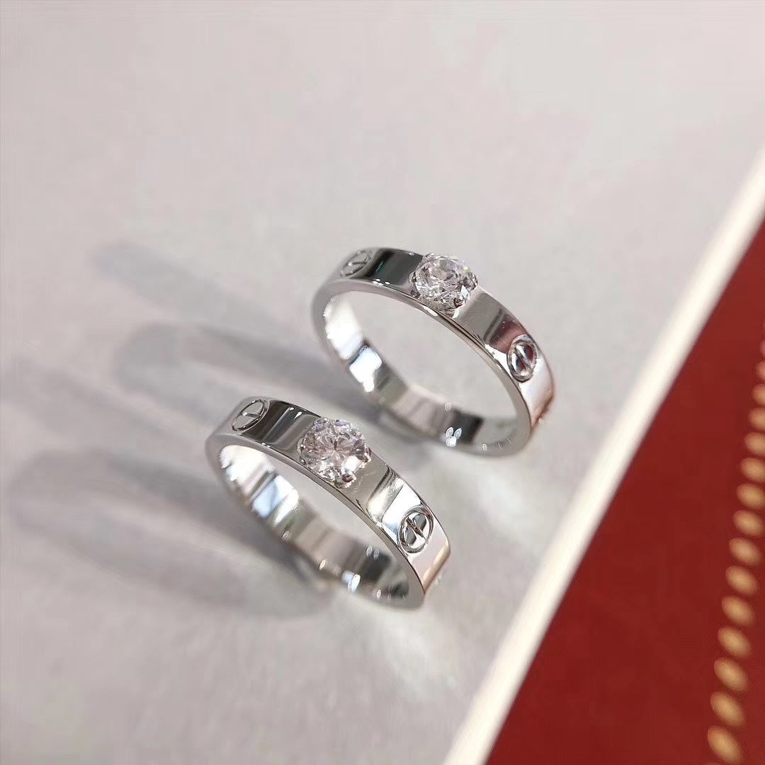 ¡®Star¡¯LOVE RING 3.6MM 1 BIG DIAMOND