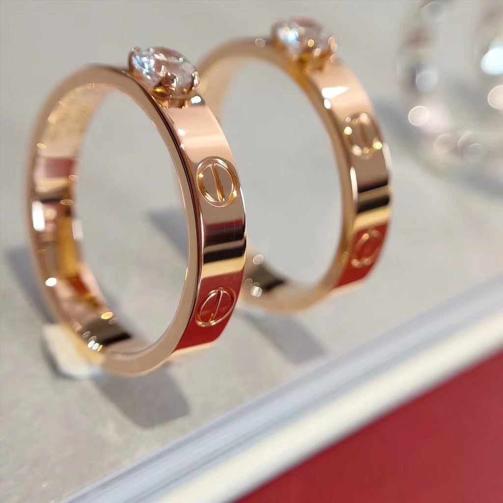 ¡®Star¡¯LOVE RING 3.6MM 1 BIG DIAMOND