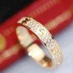 ¡®Star¡¯LOVE RING 3.6MM DIAMOND PAVED