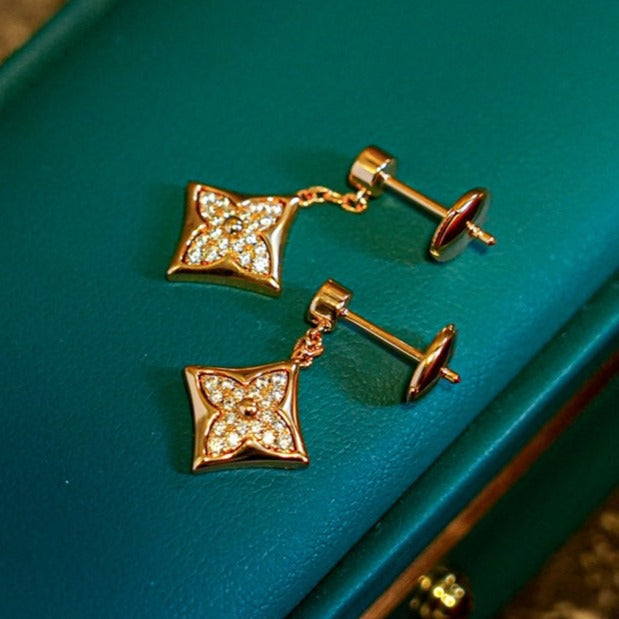 ¡®Star¡¯STAR DIAMONDS EARRINGS GOLD