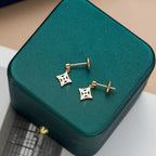 ¡®Star¡¯STAR EARRINGS GOLD