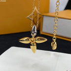¡®Star¡¯LOUISETTE PEDANT GOLD NECKLACE