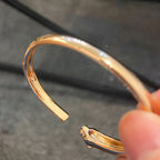 ¡®Star¡¯PANTHERE GOLD OPEN BRACELET