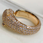 ¡®Star¡¯PANTHERE PINK GOLD DIAMOND RING