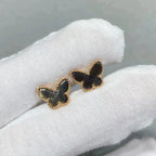 ¡®Star¡¯BUTTERFLY DARK MOP  EARRINGS
