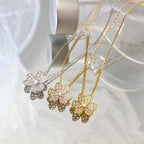 ¡®Star¡¯FLOWER DIAMOND NECKLACE