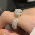 ¡®Star¡¯PANTHERE 5.5MM ALL DIAMOND RING