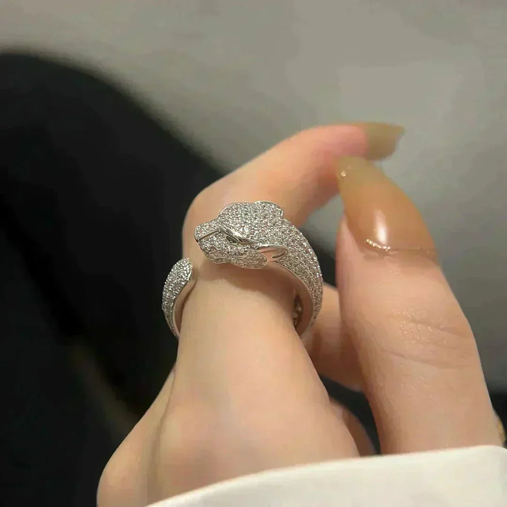 ¡®Star¡¯PANTHERE 5.5MM ALL DIAMOND RING