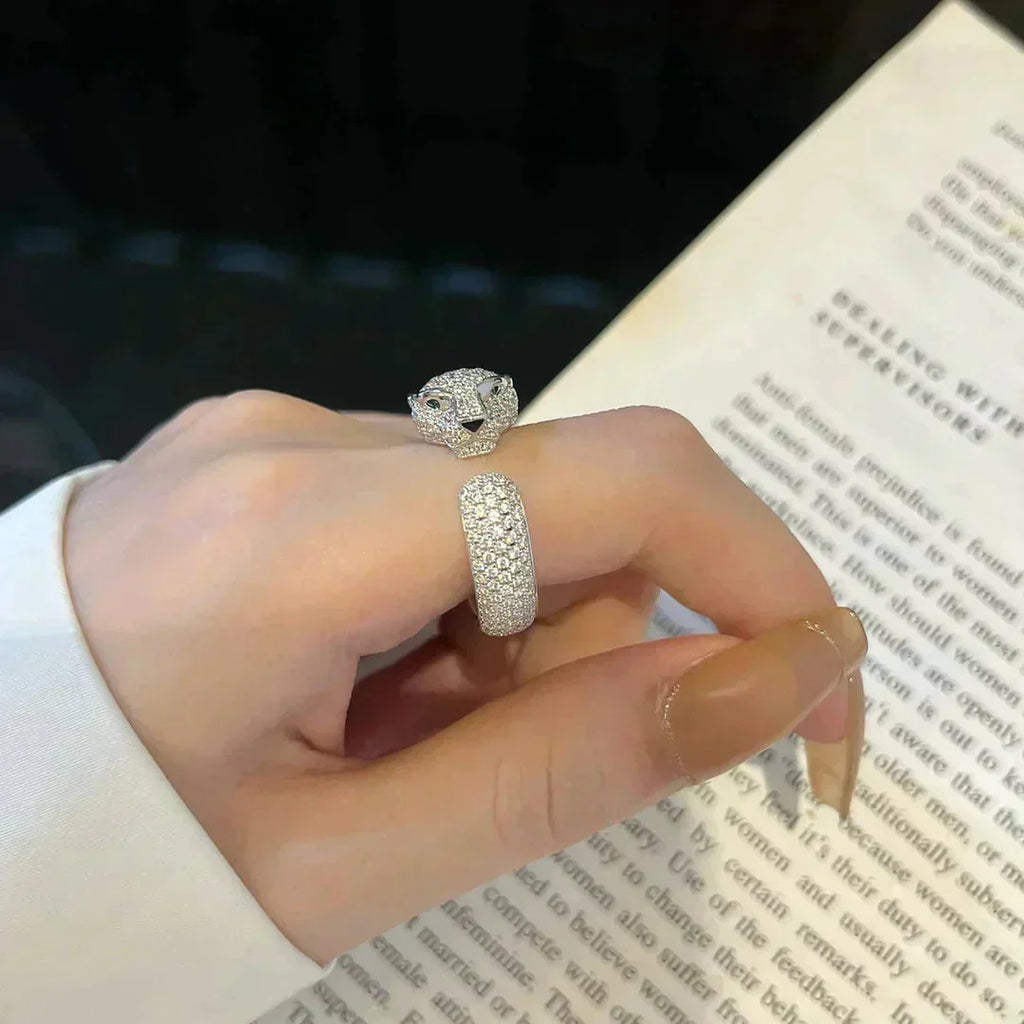 ¡®Star¡¯PANTHERE 5.5MM ALL DIAMOND RING