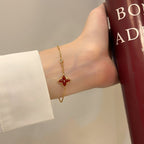 ¡®Star¡¯COLOR STAR CARNELIAN PINK GOLD DIAMOND BRACELET