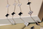 ¡®Star¡¯CLOVER 20 MOTIFS ONYX DIAMOND SILVER