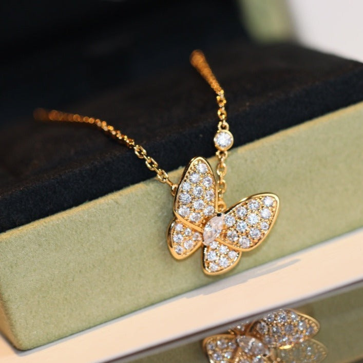 ¡®Star¡¯BUTTERFLY DIAMOND NECKLACE