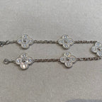 [Star] New  CLOVER 5 MOTIF FULL DIAMOND BRACELET COLLECTION