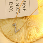 ¡®Star¡¯VOLT SILVER DIAMOND PEDANT NECKLACE