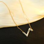 ¡®Star¡¯VOLT SILVER DIAMOND PEDANT NECKLACE