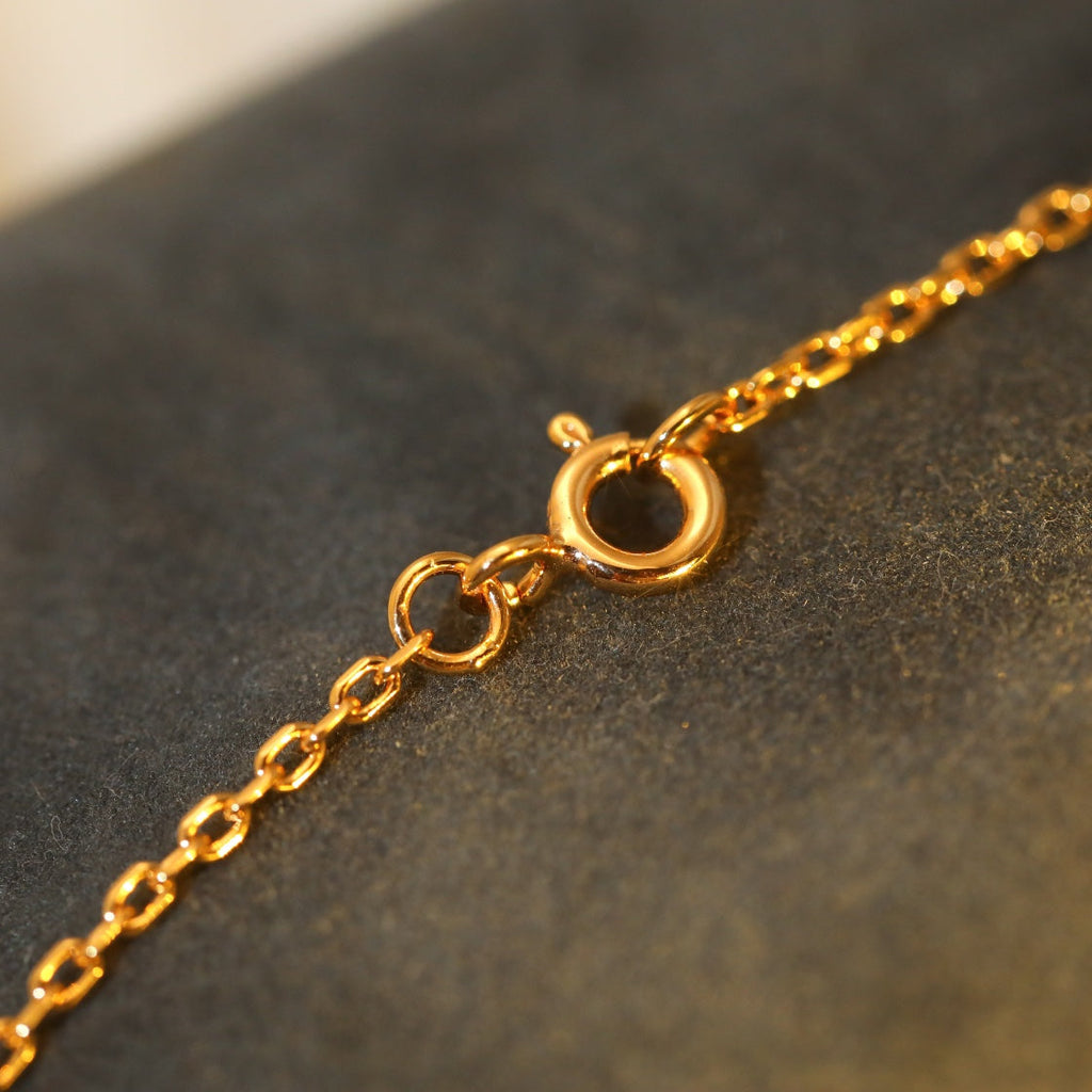 ¡®Star¡¯SUN PEDANT PINK GOLD 1 DIAMOND NECKLACE