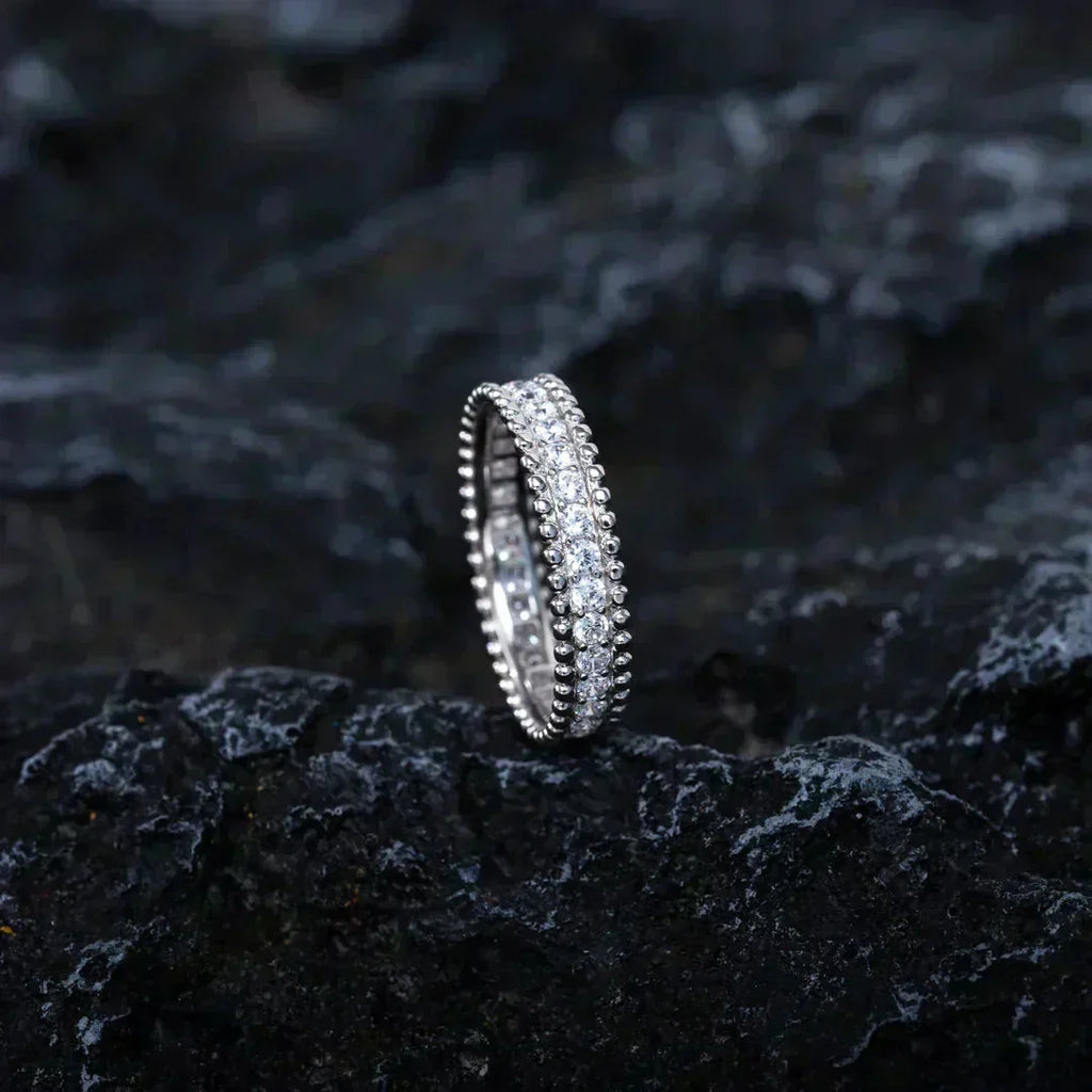 ¡®Star¡¯PERLEE DIAMOND SILVER RING