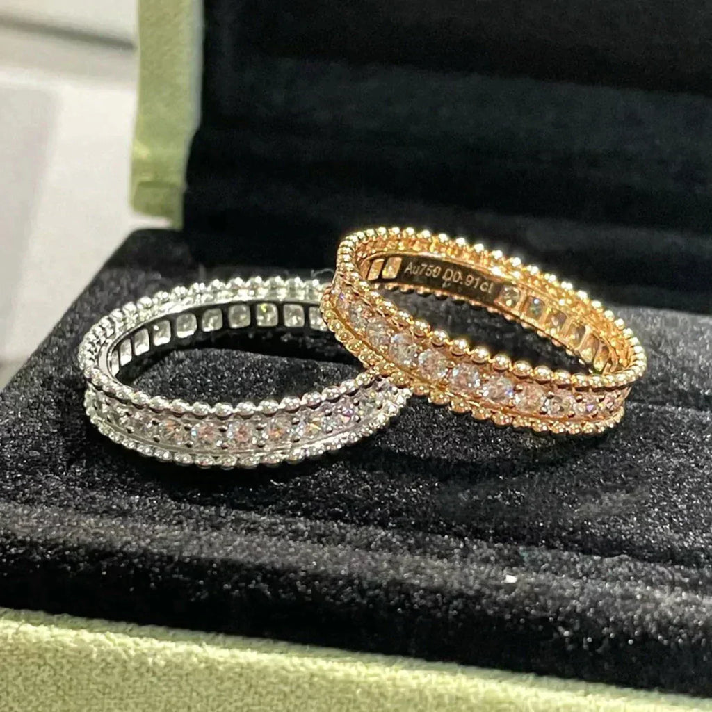 ¡®Star¡¯PERLEE DIAMOND ROSE GOLD RING