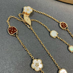 ¡®Star¡¯LUCKY SPRING 15 MOTIFS GOLD NECKLACE