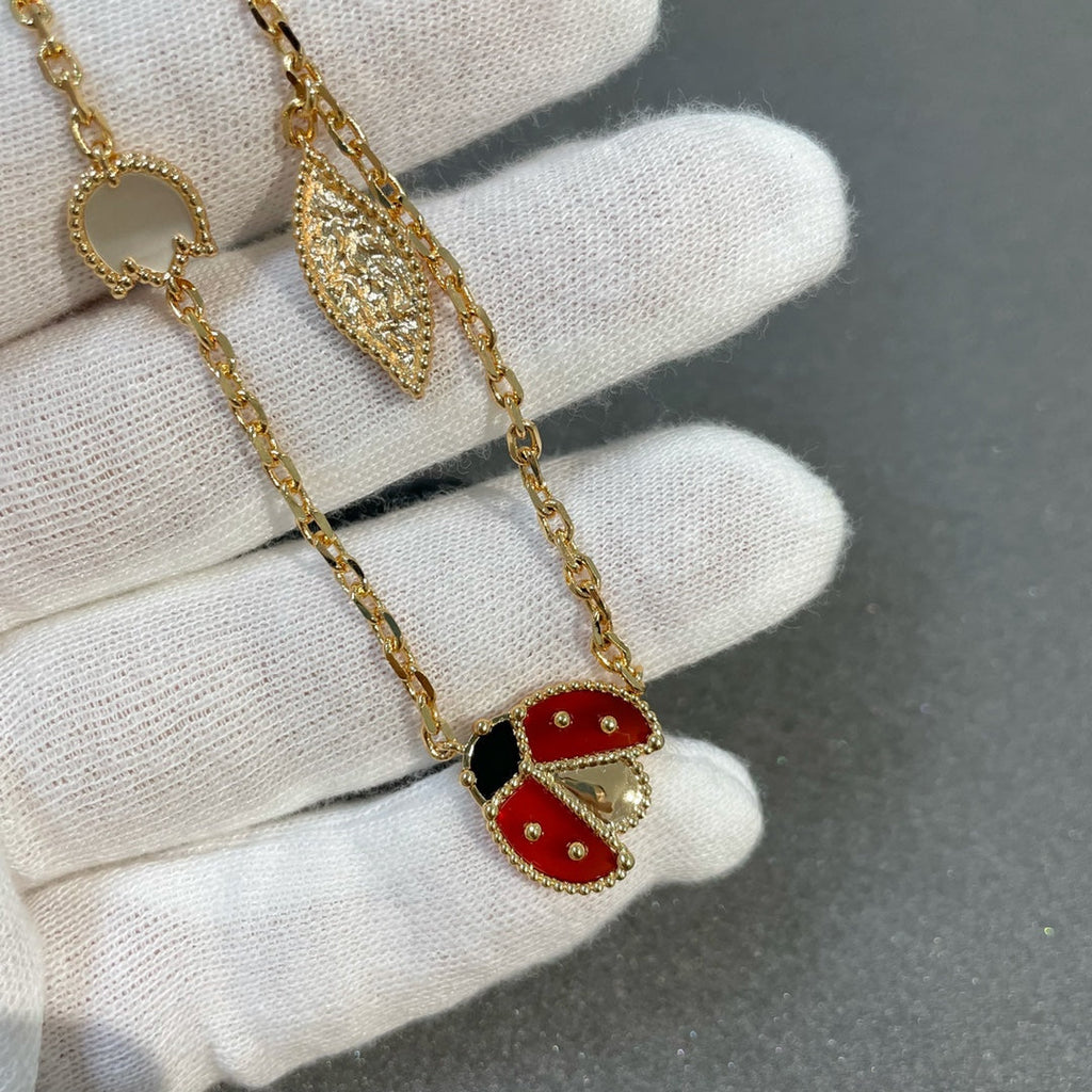 ¡®Star¡¯LUCKY SPRING 15 MOTIFS GOLD NECKLACE