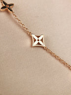 ¡®Star¡¯STAR AND SUN 7 MOTIFS GOLD BRACELET