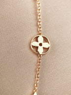 ¡®Star¡¯STAR AND SUN 7 MOTIFS GOLD BRACELET