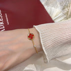 ¡®Star¡¯SUN PEDANT CARNELIAN BRACELET