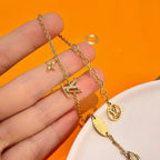 ¡®Star¡¯LOGO STAR MOTIF GOLD BRACELET