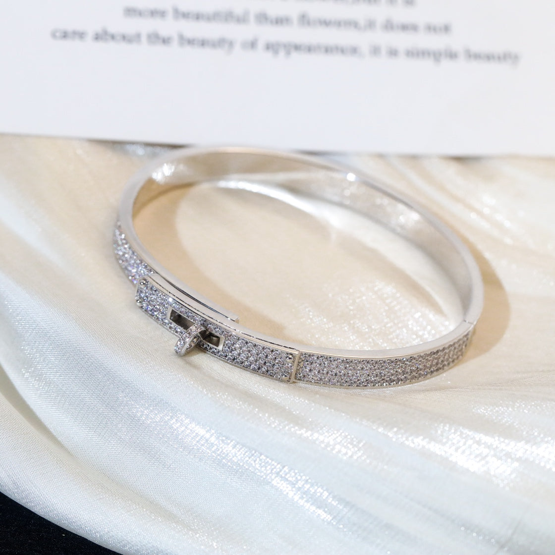 ¡®Star¡¯KELLY BRACELET DIAMOND PAVED