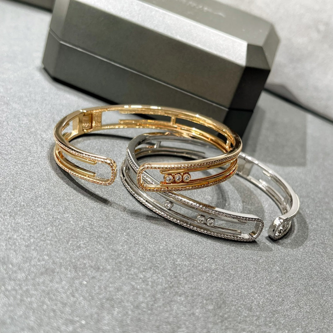 [moco jewelrys ]MOVE 10TH PAVED DIAMOND BRACELET