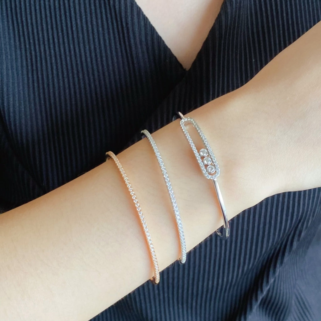 ¡®Star¡¯MINI DIAMOND TENNIS BRACELET