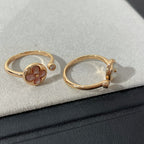 ¡®Star¡¯SUN 1 DIAMOND PINK MOP RING