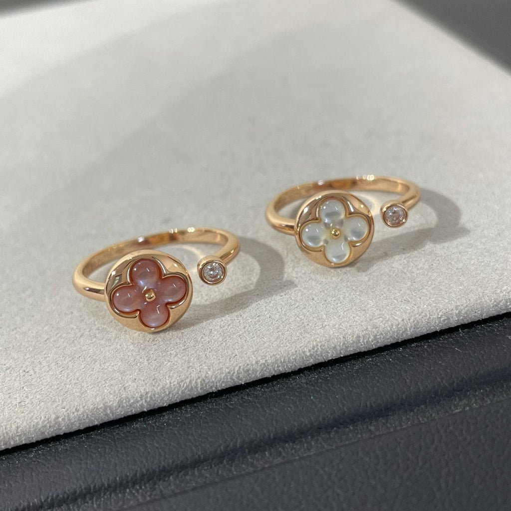 ¡®Star¡¯SUN 1 DIAMOND PINK MOP RING