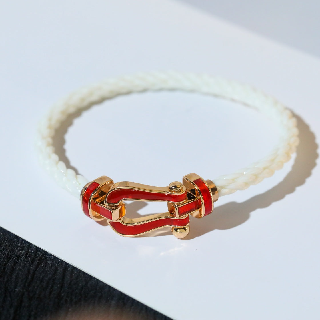 ¡®Star¡¯FORCE 10 WHITE TEXTILE DIAMOND PAVED