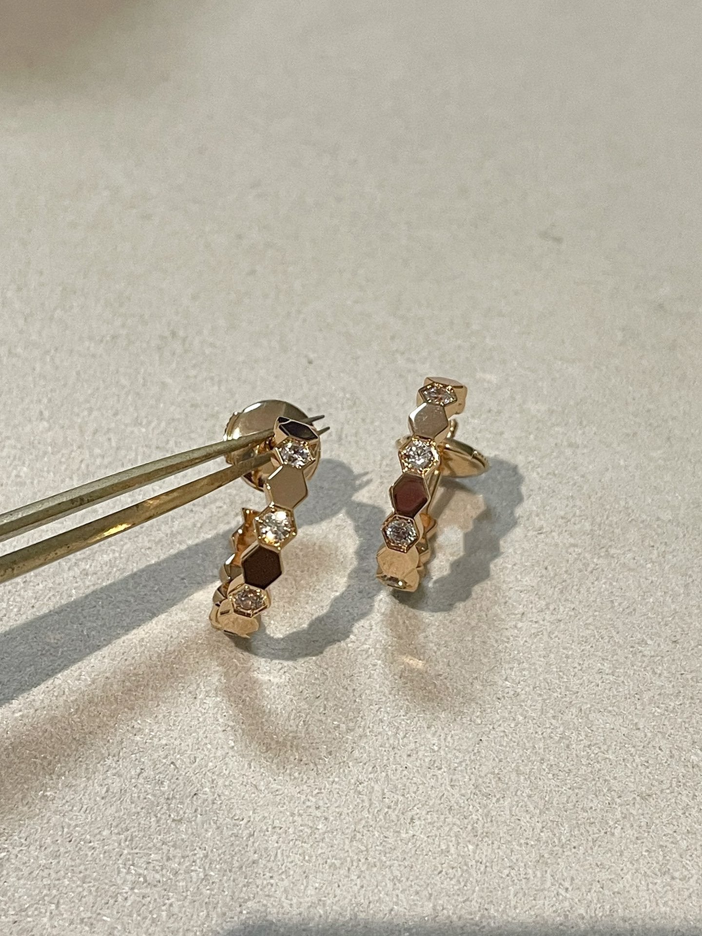 ¡®Star¡¯BEE LOVE Earrings GOLD DIAMOND
