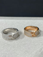 ¡®Star¡¯LIENS EVIDENCE  DIAMOND PAVED RING