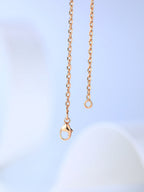 ¡®Star¡¯H CAGE PINK GOLD NECKLACE