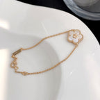 ¡®Star¡¯LUCKY SPRING ROSE GOLD MOP BRACELET
