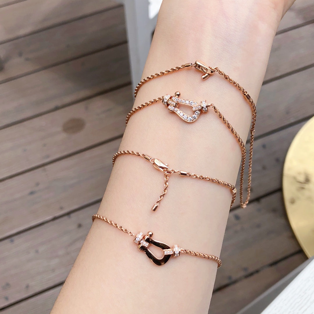 ¡®Star¡¯FORCE 10 PINK GOLD DIAMOND NECKLACE