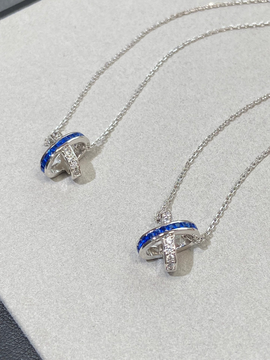 ¡®Star¡¯LIENS DIAMOND SILVER NECKLACE