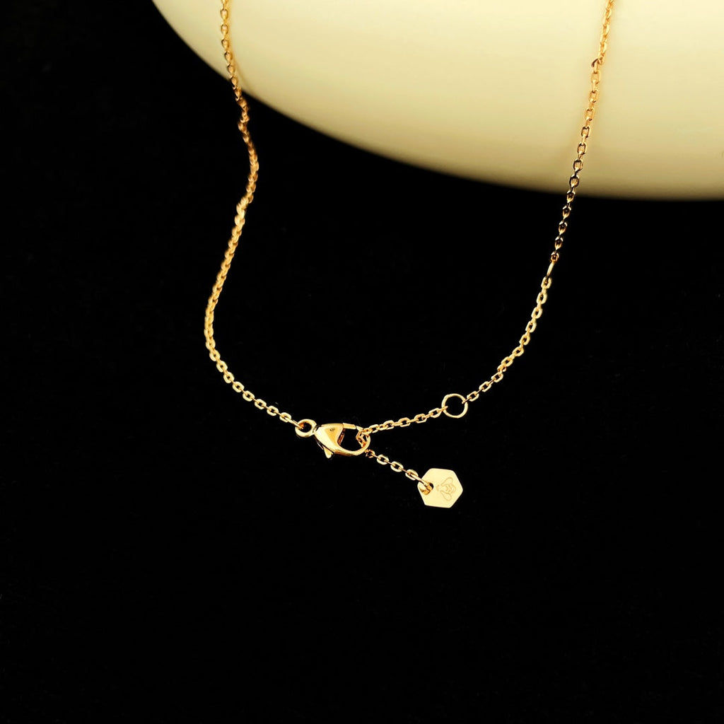 ¡®Star¡¯BEE MINI PEDANT DIAMOND NECKLACE