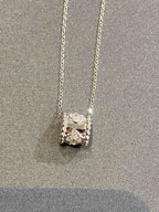 ¡®Star¡¯PERLEE PEDANT SIVLER DIAMOND NECKLACE