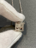 ¡®Star¡¯PERLEE PEDANT SIVLER DIAMOND NECKLACE