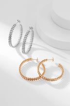¡®Star¡¯CLASH HOOP EARRINGS