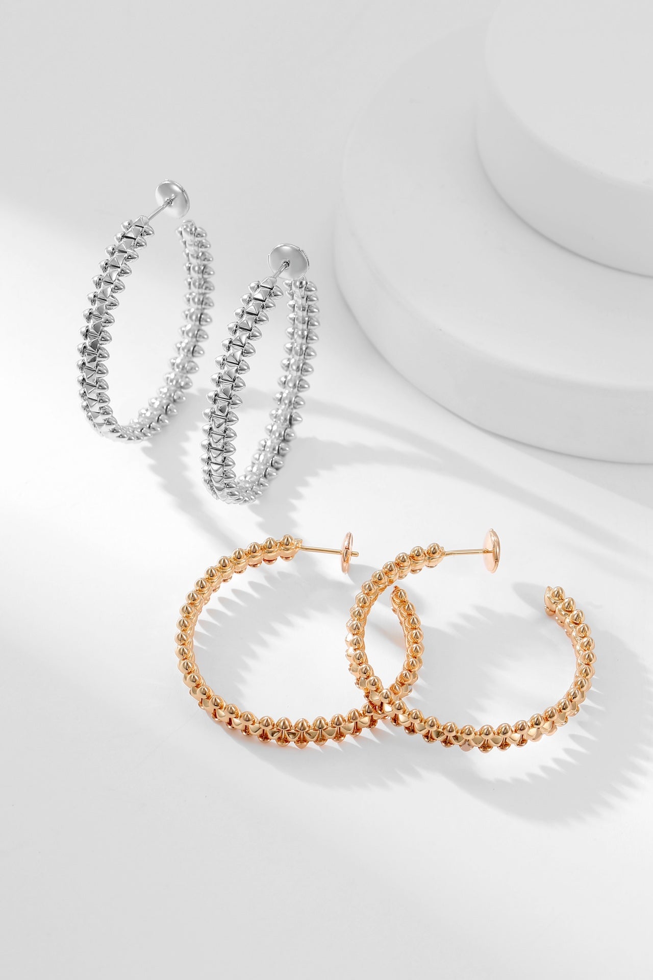 ¡®Star¡¯CLASH HOOP EARRINGS