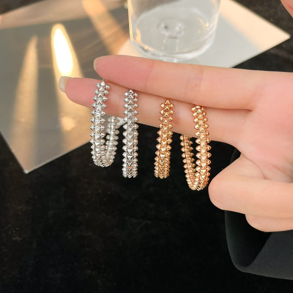 ¡®Star¡¯CLASH HOOP EARRINGS