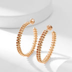 ¡®Star¡¯CLASH HOOP EARRINGS