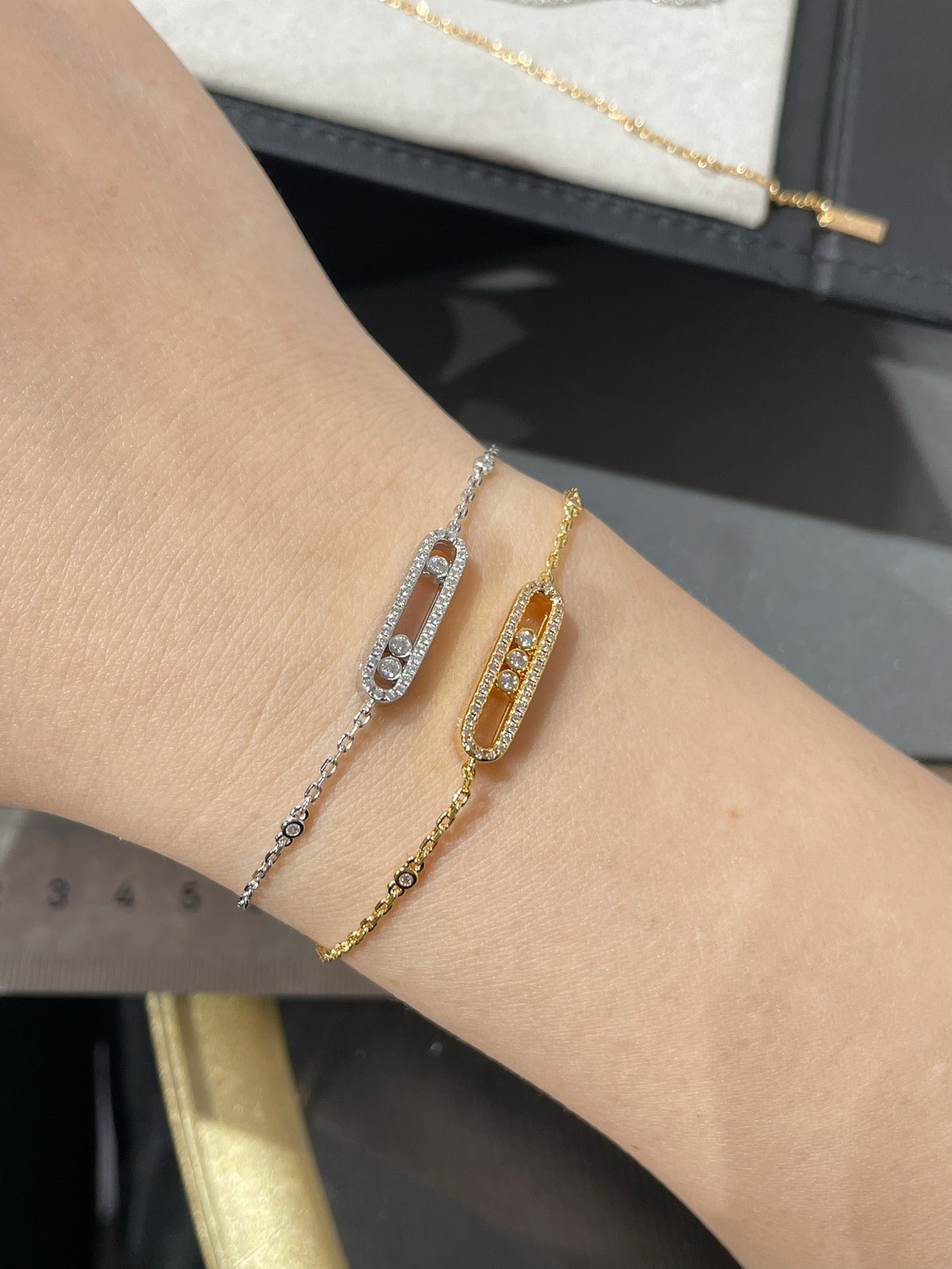 [moco jewelrys ]BABY MOVE DIAMOND BRACELET
