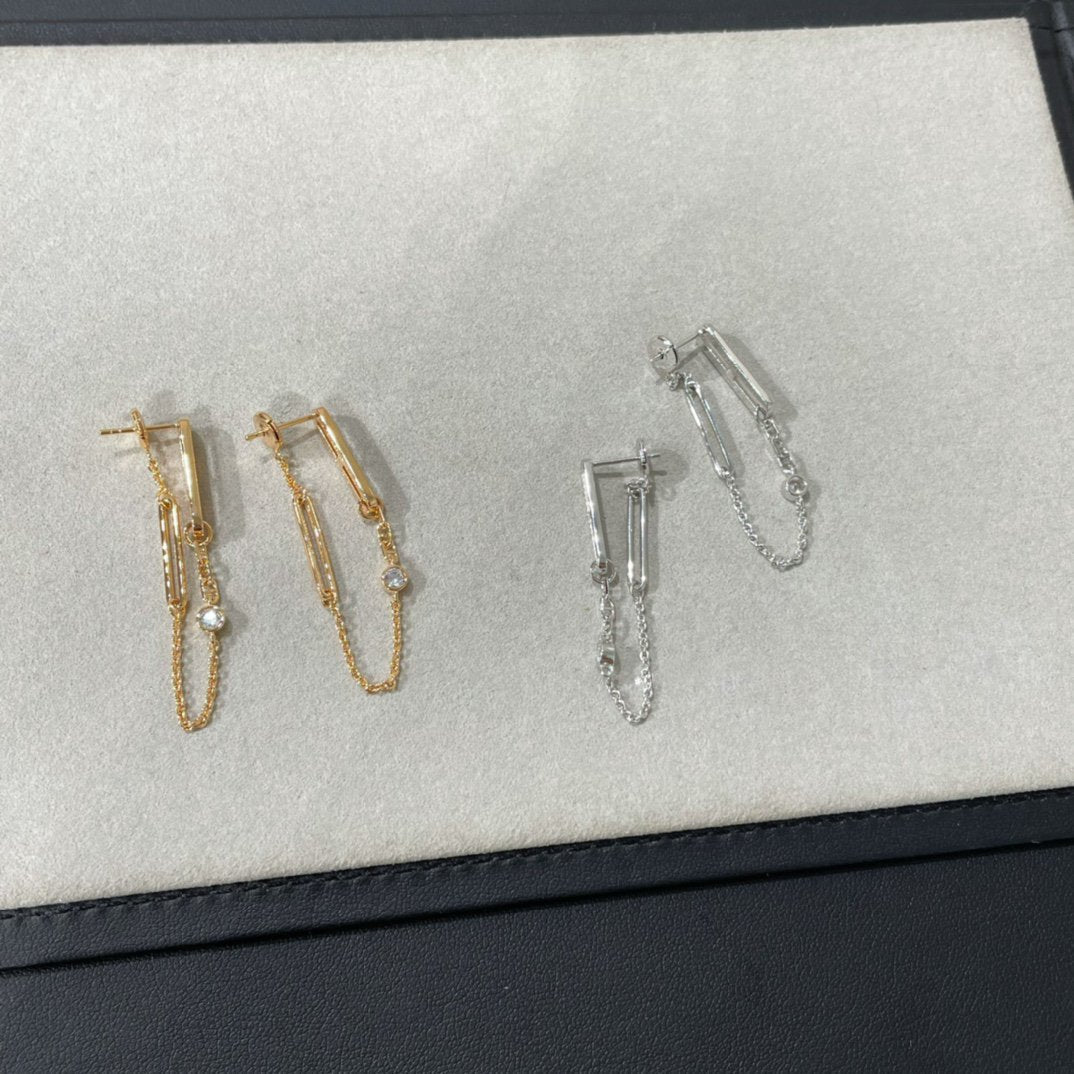 ¡®Star¡¯CHAINE CHAOS DIAMOND DROP EARRINGS