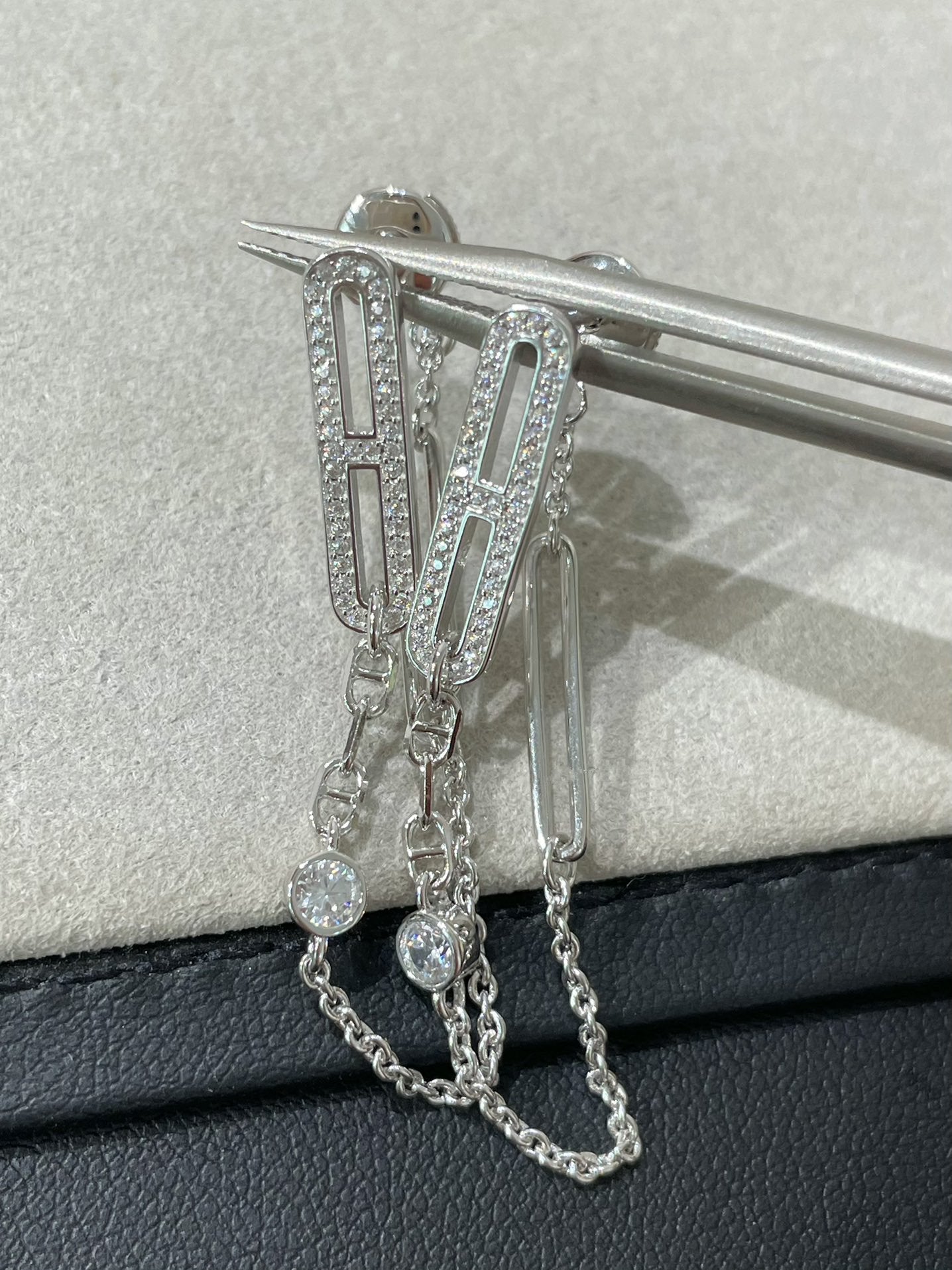 ¡®Star¡¯CHAINE CHAOS DIAMOND DROP EARRINGS